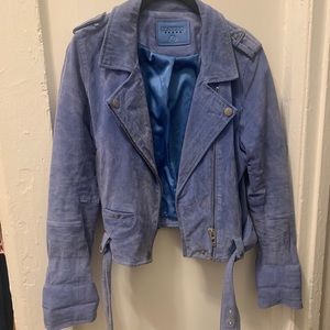 Blank NYC Suede Moto Jacket